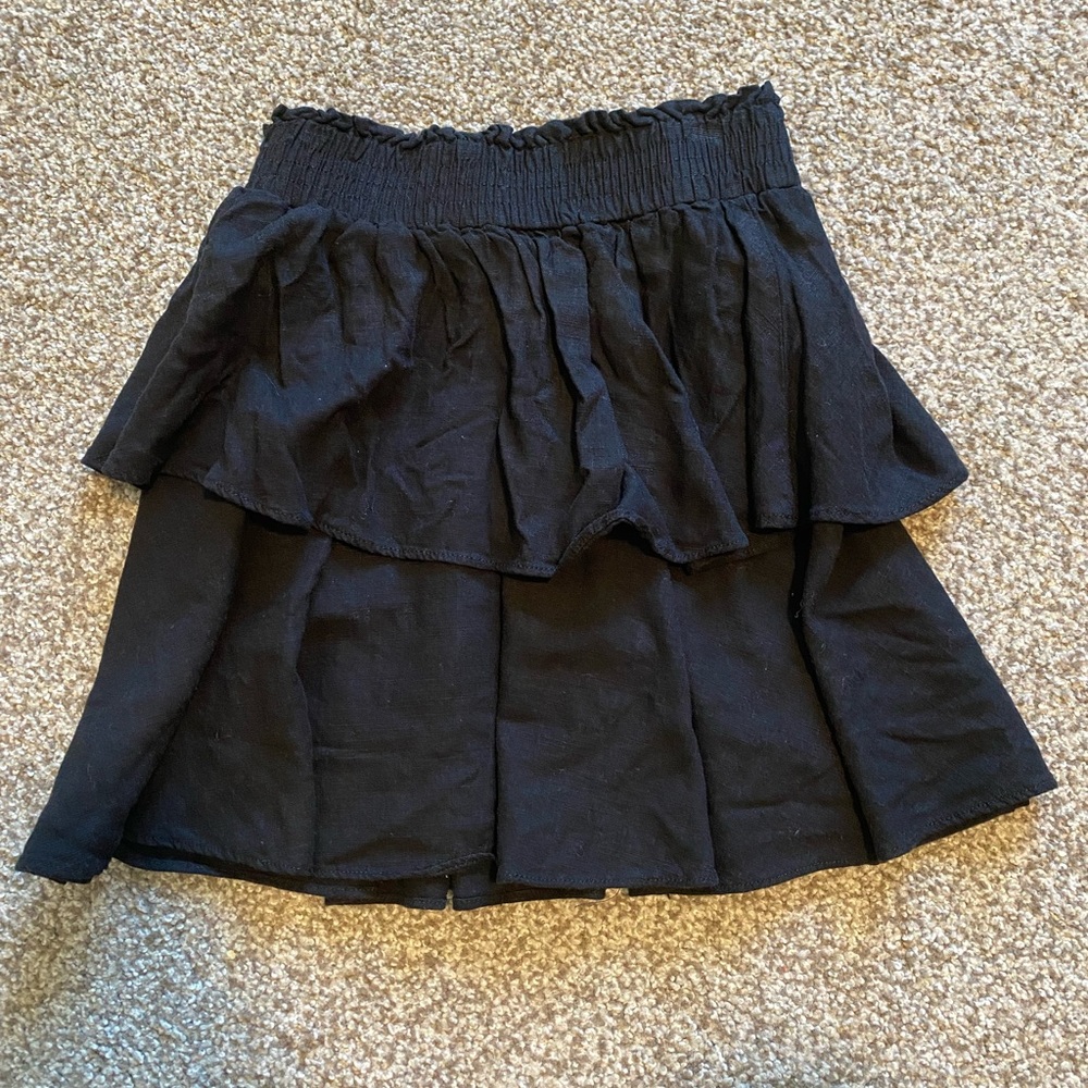 Princess Polly Greta Mini Skirt Black